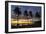 Palm Trees at Sunset on Playa Guiones Surfing Beach-Rob Francis-Framed Photographic Print