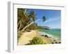 Palm Trees at the Eastern End of the South Coast Whale Watch Surf Beach at Mirissa, Near Matara, So-Robert Francis-Framed Photographic Print