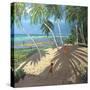 Palm Trees, Clovelly Beach, Barbados, 2013-Andrew Macara-Stretched Canvas