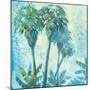 Palm Trees II-Gregory Gorham-Mounted Premium Giclee Print