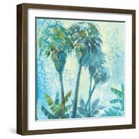 Palm Trees II-Gregory Gorham-Framed Art Print