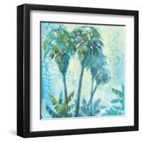 Palm Trees II-Gregory Gorham-Framed Art Print