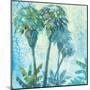 Palm Trees II-Gregory Gorham-Mounted Art Print