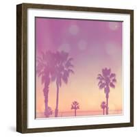 Palm Trees in California-Myan Soffia-Framed Photographic Print