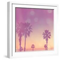 Palm Trees in California-Myan Soffia-Framed Photographic Print