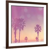 Palm Trees in California-Myan Soffia-Framed Photographic Print