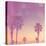Palm Trees in California-Myan Soffia-Stretched Canvas