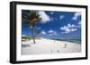 Palm Trees in the Breeze Cayman Islands-George Oze-Framed Photographic Print