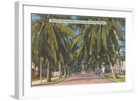 Palm Trees, Key West, Florida-null-Framed Art Print