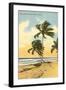 Palm Trees, Miami Beach, Florida-null-Framed Art Print