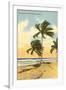 Palm Trees, Miami Beach, Florida-null-Framed Art Print