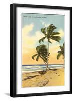 Palm Trees, Miami Beach, Florida-null-Framed Art Print