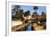 Palm Trees N Africa-null-Framed Art Print