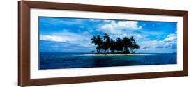 Palm Trees on an Island, San Blas Islands, Panama-null-Framed Photographic Print