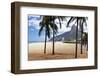 Palm Trees on Ipanema Beach-George Oze-Framed Premium Photographic Print