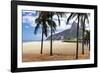 Palm Trees on Ipanema Beach-George Oze-Framed Photographic Print