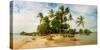 Palm Trees on the Beach in Morro De Sao Paulo, Tinhare, Cairu, Bahia, Brazil-null-Stretched Canvas