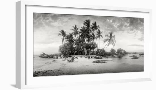 Palm Trees on the Beach, Morro De Sao Paulo, Tinhare, Cairu, Bahia, Brazil-null-Framed Photographic Print