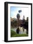 Palm Trees over Canal-Jack Heinz-Framed Giclee Print