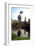 Palm Trees over Canal-Jack Heinz-Framed Giclee Print