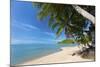 Palm Trees Overhanging Bangrak Beach, Koh Samui, Thailand, Southeast Asia, Asia-Lee Frost-Mounted Photographic Print