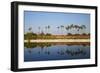 Palm Trees Reflected in the Moat of the Fortified Palace-Tuul-Framed Photographic Print