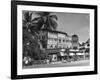 Palm Trees Surrounding the Raffles Hotel-Carl Mydans-Framed Photographic Print