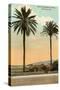 Palm Trees, Ventura-null-Stretched Canvas