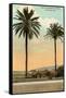 Palm Trees, Ventura-null-Framed Stretched Canvas