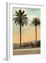 Palm Trees, Ventura-null-Framed Art Print