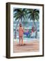 Palm Trees-Peter Adderley-Framed Art Print