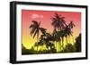 Palm Trees-Mark Ashkenazi-Framed Premium Giclee Print