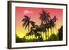 Palm Trees-Mark Ashkenazi-Framed Giclee Print