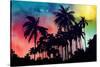 Palm Trees-Mark Ashkenazi-Stretched Canvas