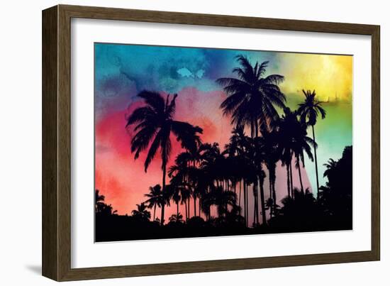 Palm Trees-Mark Ashkenazi-Framed Giclee Print