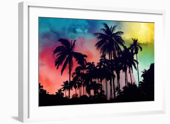 Palm Trees-Mark Ashkenazi-Framed Giclee Print