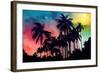 Palm Trees-Mark Ashkenazi-Framed Giclee Print