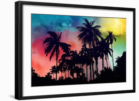 Palm Trees-Mark Ashkenazi-Framed Giclee Print