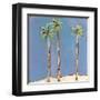 Palm Trio One-Jan Weiss-Framed Art Print