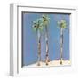 Palm Trio One-Jan Weiss-Framed Art Print