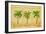 Palm Trio-Julie DeRice-Framed Premium Giclee Print