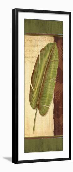 Palm Tropic Panel II-Delphine Corbin-Framed Art Print