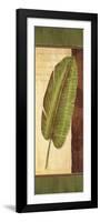 Palm Tropic Panel II-Delphine Corbin-Framed Premium Giclee Print