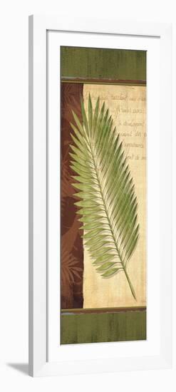Palm Tropic Panel III-Delphine Corbin-Framed Premium Giclee Print