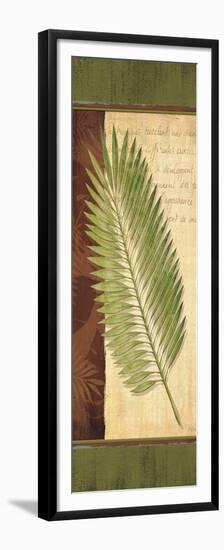 Palm Tropic Panel III-Delphine Corbin-Framed Premium Giclee Print