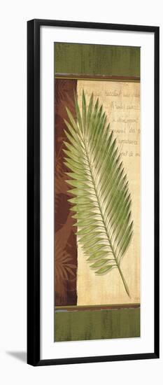 Palm Tropic Panel III-Delphine Corbin-Framed Art Print