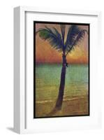 Palm Variation I-Chris Vest-Framed Art Print