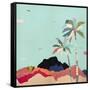 Palm Views 2-Stefano Altamura-Framed Stretched Canvas