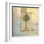 Palm Woodcut II-Michael Marcon-Framed Art Print
