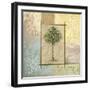 Palm Woodcut II-Michael Marcon-Framed Art Print